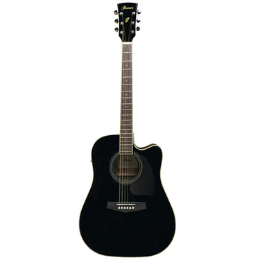 Guitarra Electroacustica Ibanez Negra, Pf15ece-bk